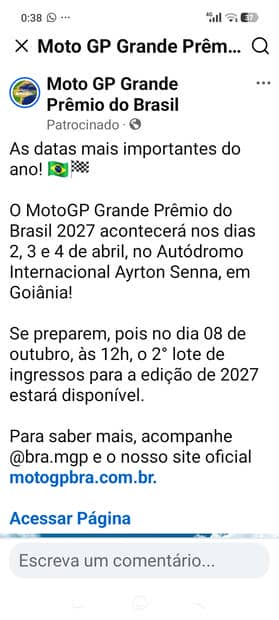 Flyer do evento